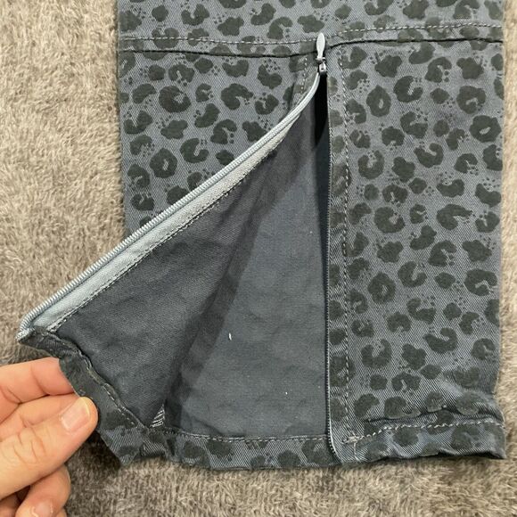 Anthropologie Pilcro and the Letterpress Fit/Stet Pants Size 32 Animal Velvet - Picture 12 of 14